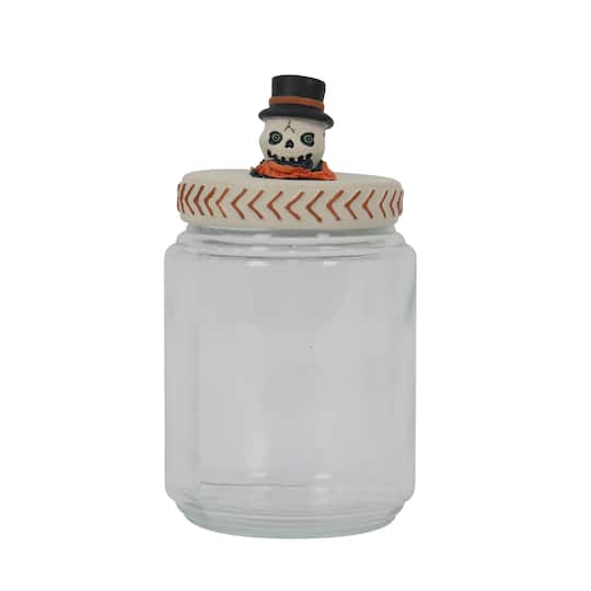 7" Skeleton Decorative Glass Jar by Ashland®